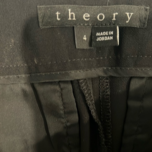 🔥Theory Black Dress Pants with Tapered Legs🔥 - Picture 4 of 11